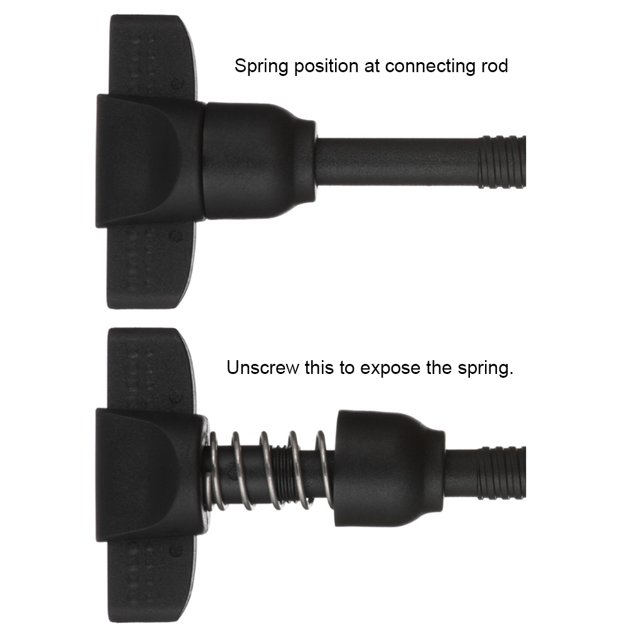 Portable Fishing Line Winder Part Smooth Fish Reel Spare Parts Winding Cord Spinning Tools Freshwater Winding Accessory for Professional Black Blue