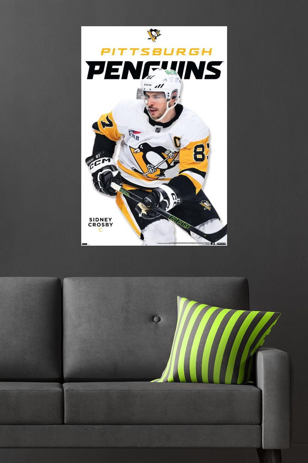 NHL Pittsburgh Penguins - Sidney Crosby Feature Series 24 Wall Poster, 22.375" x 34"
