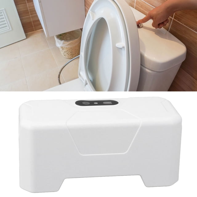 Chasse de Toilette Sans Contact, Longue Durée de Service Étanche Stable Chasse de Toilette Automatique Installation Simple pour Restaurant Centre Commercial