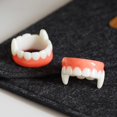 thumbnail image 4 of Creative Alternative Ring Teeth Tongue Shape Cartoon Plastic Ring Suitable For Boys And Girls Modeling (Two Styles Available Pink), 4 of 5