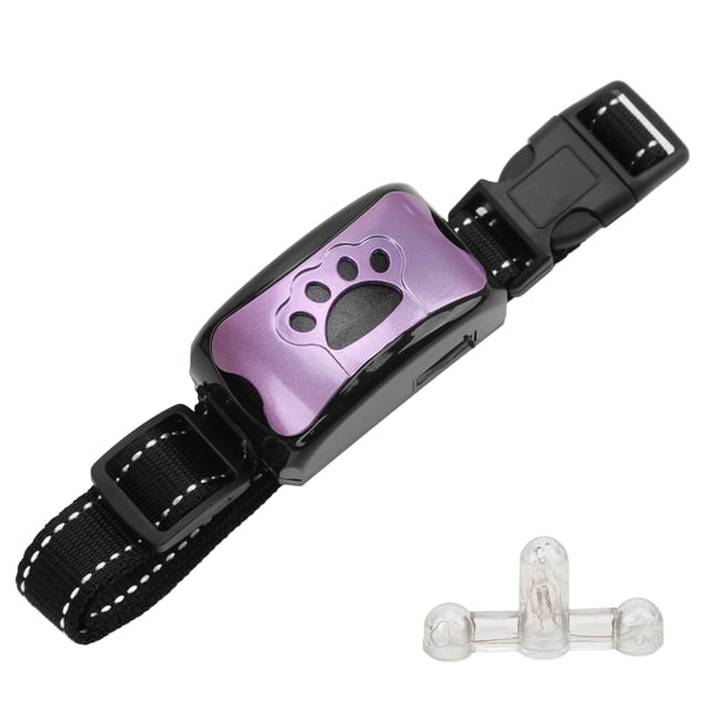 Puppy Training Collar, Multi Modes 300mAh Battery Waterproof Adjustable Intelligent Dog Barking Collar For Medium Dogs Sky Blue,Orange,Lemon Yellow,Pearly Purple