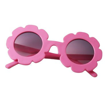 lionlar Lunettes de Soleil de Protection UV400 pour Bébé Enfant Tout-Petit Nourrisson en Plastique Souple Cadeau Rose