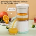 thumbnail image 2 of HLONK Portable Blender  Electric Citrus Juicer  Rechargeable Hands-Free Masticating Orange Juicer Lemon Squeezer with USB, 2 of 7