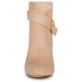 thumbnail image 3 of Unique Bargains Bottines à Talon Épais à Bout Rond à Fermeture Éclair pour Femmes, 3 of 6