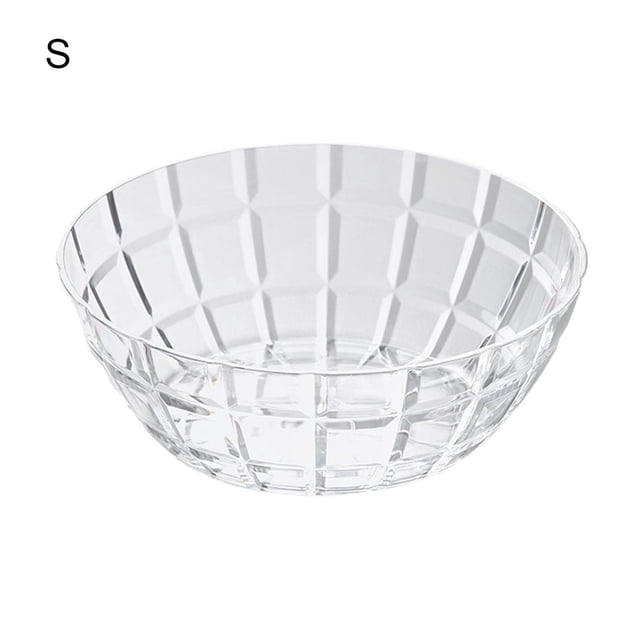 Salad Bowl Eco-friendly Large Capacity Plastic Snack Serving Salad Bowl for Home