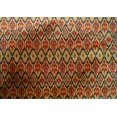 thumbnail image 4 of oneOone Cotton Silk Fabric Geometric Ikat Print Fabric By Yard 42 Inch Wide, 4 of 4