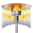 thumbnail image 1 of Patio Heater Reflector Shield, Upgraded 12" Height Heat Focusing Reflector For Round Natural Gas And Propane Patio Heaters - For Extra Heat Reflecting Power(10 Panels), 1 of 4