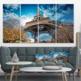 thumbnail image 1 of Paris Paris Eiffel Towerand Blue Paris Sky View - Cityscape Canvas Print, 1 of 3