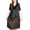Black, variant on Women's Satin Pajama Dress Silk Lace V Neck Short Sleeve Nightgown Soft Elegant Knee Length Sleep Shirt