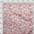thumbnail image 3 of oneOone Silk Tabby Light Pink Fabric Asian Paisley Craft Projects Decor Fabric Printed By The Yard 42 Inch Wide, 3 of 4