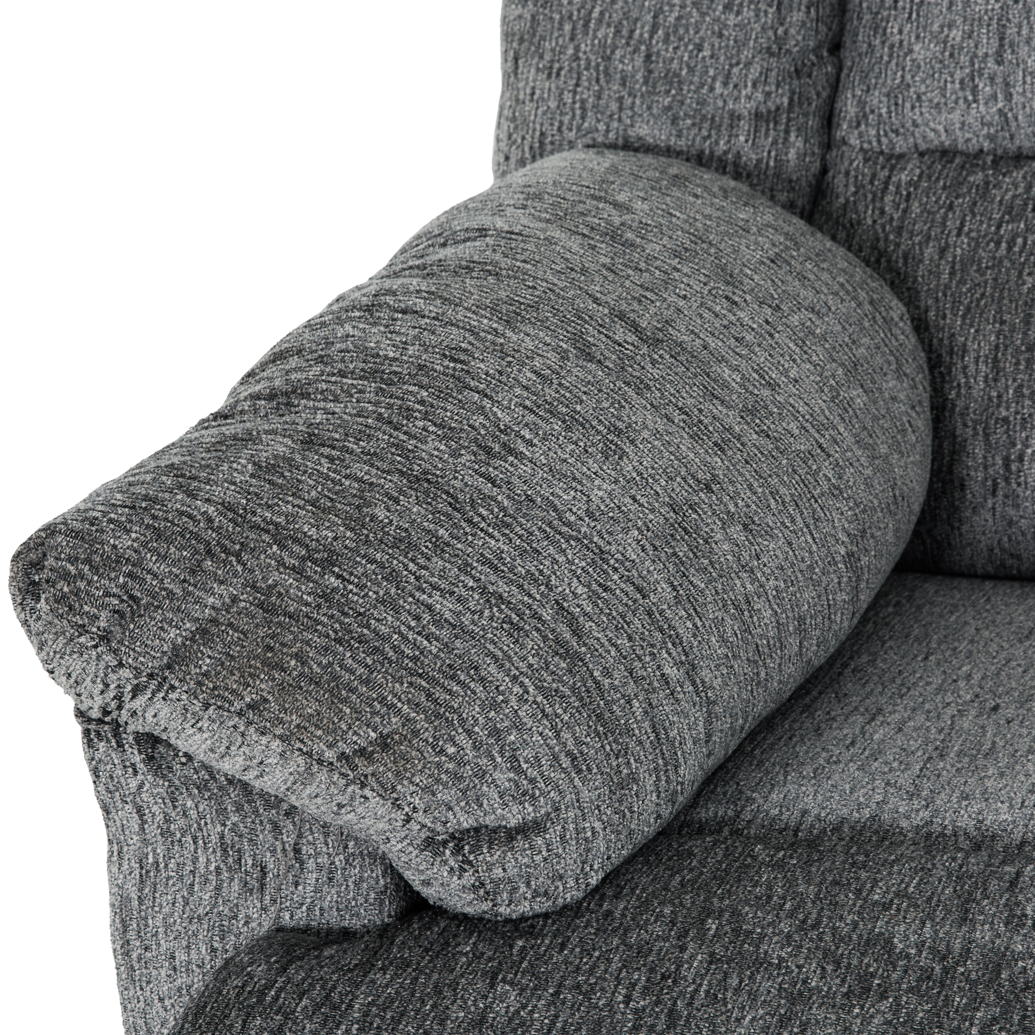 Connor 35 in. Upholstered Power Recliner Chair with Padded Armrests