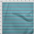 thumbnail image 3 of oneOone Cotton Flex Fabric Horizontal Stripe Print Fabric BTY 40 Inch Wide, 3 of 4