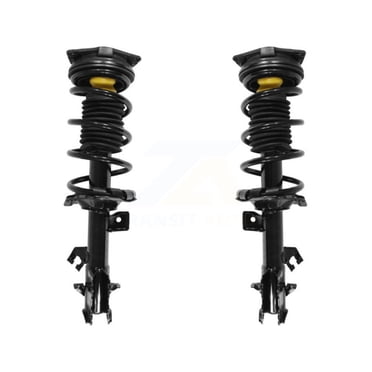 Transit Auto Front Complete Suspension Shocks Strut and Coil Spring Mount Assemblies Kit for Car Nissan Versa Cube - Left Right Side (Driver Passenger) K78A-100114
