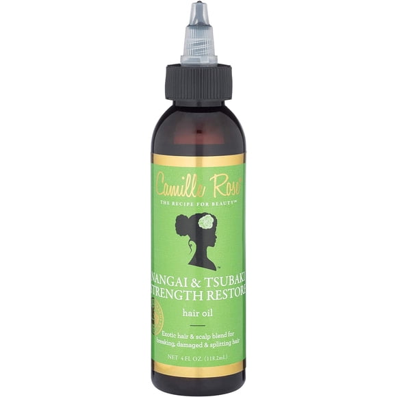 Camille Rose Nangai and Tsubaki Strength Restore Hair Oil 4 fl oz