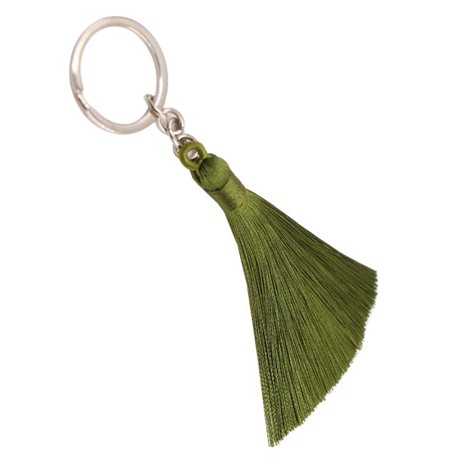 Tassel Keychain Simple Fashion Bohemian Tassel Handbag Charm Hanging Car Charm