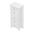 thumbnail image 3 of Commode Miniature, Blanche Robuste 5 Tiroirs Imitation Bois 1:12 pour Décoration de Salon, 3 of 8