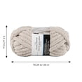 thumbnail image 3 of Gros fil de chenille Gris Clair de Mainstays, 3 of 3