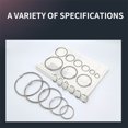 thumbnail image 1 of Hinged Links Ring Book Binder Scrapbooks Keychain Calendars Albums Calendars Photo Binding Rings Portable DIY Making Handicraft Supplies Type 5, 1 of 9