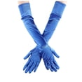 thumbnail image 1 of Gants de Danse Opéra Coude Doigt Années 1920 de Mariée Longueur Longue Gants Satin Gants pour Femmes Gants, 1 of 3