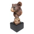 thumbnail image 4 of Statue Buste Exotique de Koala Bear Australien en Bronze Finition Électroplaquée, 4 of 5
