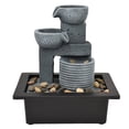 thumbnail image 1 of Desktop Ornament,Electric Tabletop Fountain Office Office Ornament Tabletop Waterfall Remarkable Clarity, 1 of 14