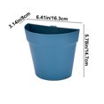 thumbnail image 3 of Suncoda Office Storage & Organization, Organization and Storage Automatic Water Absorbing Flowerpot Plastic Circular Flowerpot, 3 of 6