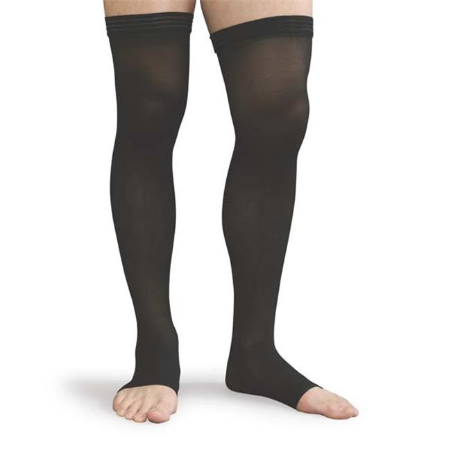 Advanced Orthopaedics OT - 9429 - BL 20 - 30 mm Hg Compression Knee Highs- Black - 2X Large