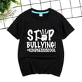 thumbnail image 2 of WEAIXIMIUNG T-Shirts pour Adolescentes 16-18 Filles Manches Courtes Col Rond T-Shirts Imprimés 6 Couleurs, 2 of 5