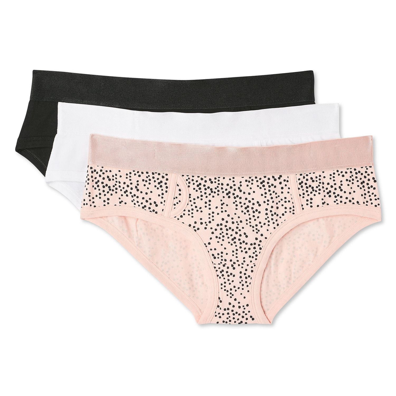 No Boundaries Women's Hipster 3-Pack