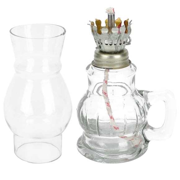AMERTEER Oil Lamp Kerosene Glass Lantern Retro Lamp Vintage Lamps Indoorrustic Light Lanterns Lamps Decoration Olduse Emergency