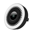 thumbnail image 1 of Portable Outdoor Fan with Digital Display | 6-Speed Adjustable Tripod Hanging Fan for Camping & Home | Humidifying & Air Purifying Leafless Cooler, 1 of 2