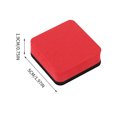 thumbnail image 2 of Whiteboard Eraser, EVA Material Rectangular Blackboard Eraser, 5x5x2cm, Soft Cloth Surface for Efficient Cleaning, Magnetic Feature for Easy Storage, No Smudge Chalk Remover for School, 2 of 5
