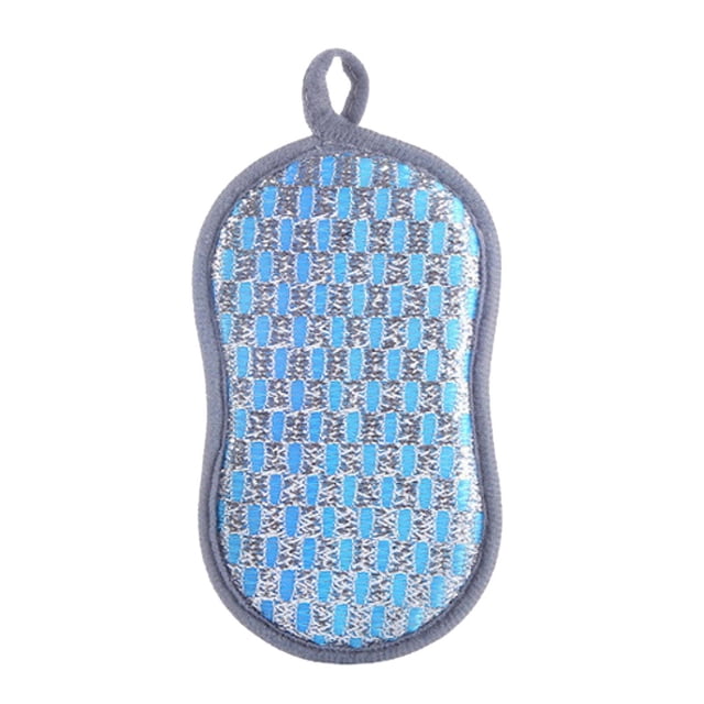 5pcs Double Dish Sponge Wipe Kitchen Sponge Rag