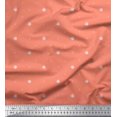 thumbnail image 1 of Soimoi Poly Georgette Fabric Dot & Floral Artistic Print Fabric by the Yard 42 Inch Wide, 1 of 5
