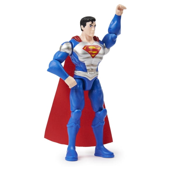 DC Comics, Figurine articulée SUPERMAN de 10 cm avec 3 accessoires mystère, Adventure 3