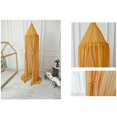 thumbnail image 3 of Mosquito Repellent, Bed Canopy Baby Canopy Chiffon Insect Net Decoration Mosquito Net for Cot-Pink Yellow, Mosquito Control, 3 of 6