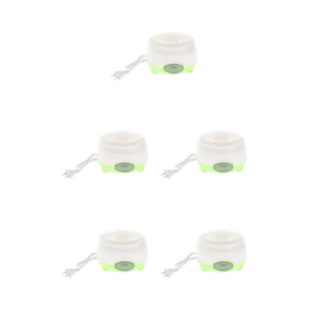 Redempat Yogurt Maker Automatic Yogurt Maker Machine Homemade Tool DIY Yogurt Green 12x16cm 5Set