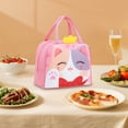 thumbnail image 4 of PEONAVET Insulated Lunch Insulated Bag Lunch Box Portable Bag Convenient Bag Work Class Students Bring Rice Package Aluminum Foil Lunch Box, 4 of 5