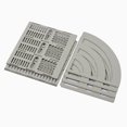 thumbnail image 2 of JIELISI Magazine File Holder Desk File Organizer for Office School Home Organization and Storage File Folder Rack Box with 3 Compartments Large Capacity Bookshelf Book Stand Stationery Suppl, 2 of 7