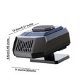 thumbnail image 3 of 12V Car Heater With Two Speed Settings For Defrosting And Warming Vehicle Interior, 3 of 9