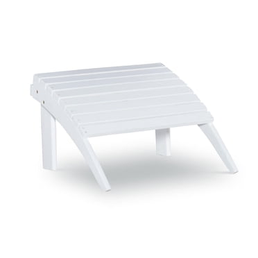 Repose-Pieds Extérieur Adirondack Blanc