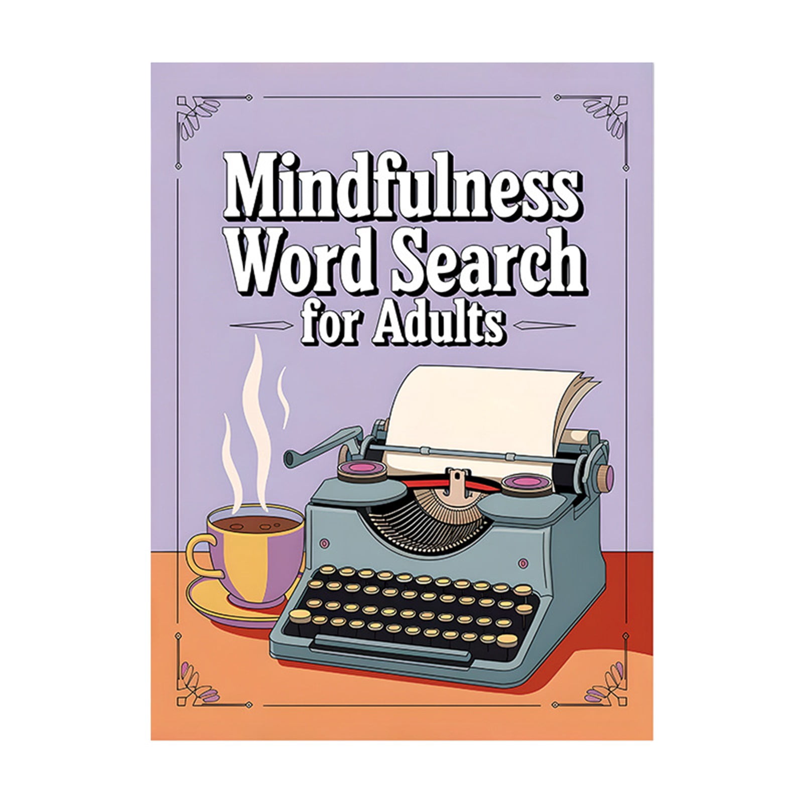 CHENMEI [Decompression Artifact] Mindfulness Word Search Game Book Concentration Training English Learning Decompression Book Adult Children's Puzzle Book