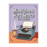 CHENMEI [Decompression Artifact] Mindfulness Word Search Game Book Concentration Training Anglais Apprentissage Decompression Book Adult Children's Puzzle Book