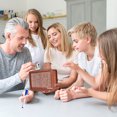thumbnail image 3 of EGNMCR Wooden Money Box With Money And Numbers With Counter Crafts Portable Storage Case Money Saving Box For Adults Child A chopper, 3 of 6