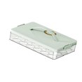 thumbnail image 3 of DOLITY Egg Container Eggs Organizer Large Capacity Kitchen Accessories Space Saving Egg Green, 3 of 6