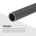 thumbnail image 4 of Unique Bargains PVC Rigid Round Pipe 16mm ID 20mm OD 20cm/8' Length Light Grey High Impact for Water Pipe, Crafts, Cable Sleeves, 4 of 6