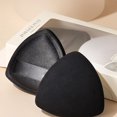 thumbnail image 2 of Triangle High Definite Black Powder Puff Dry Wet Use Non Eating Powder Concealer Makeup Holding Sponge Powder Air Cushion Beauty Egg, 2 of 6