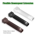 thumbnail image 4 of Home Kitchen Retractable Pipe Telescopic Rain Gutter Drain Terrace Home & Accessories  White A, 4 of 7