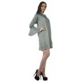 thumbnail image 4 of Moomaya Robes de Plage Imprimées Femmes Robe Aguichant Robes Mini Brodées pour Femmes, 4 of 4