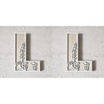 thumbnail image 1 of 5 Inch Wooden Letters for Wall Decoration – for 's Room Craft Projects Name Signs Weddings and Home ,2 Pack, 1 of 6